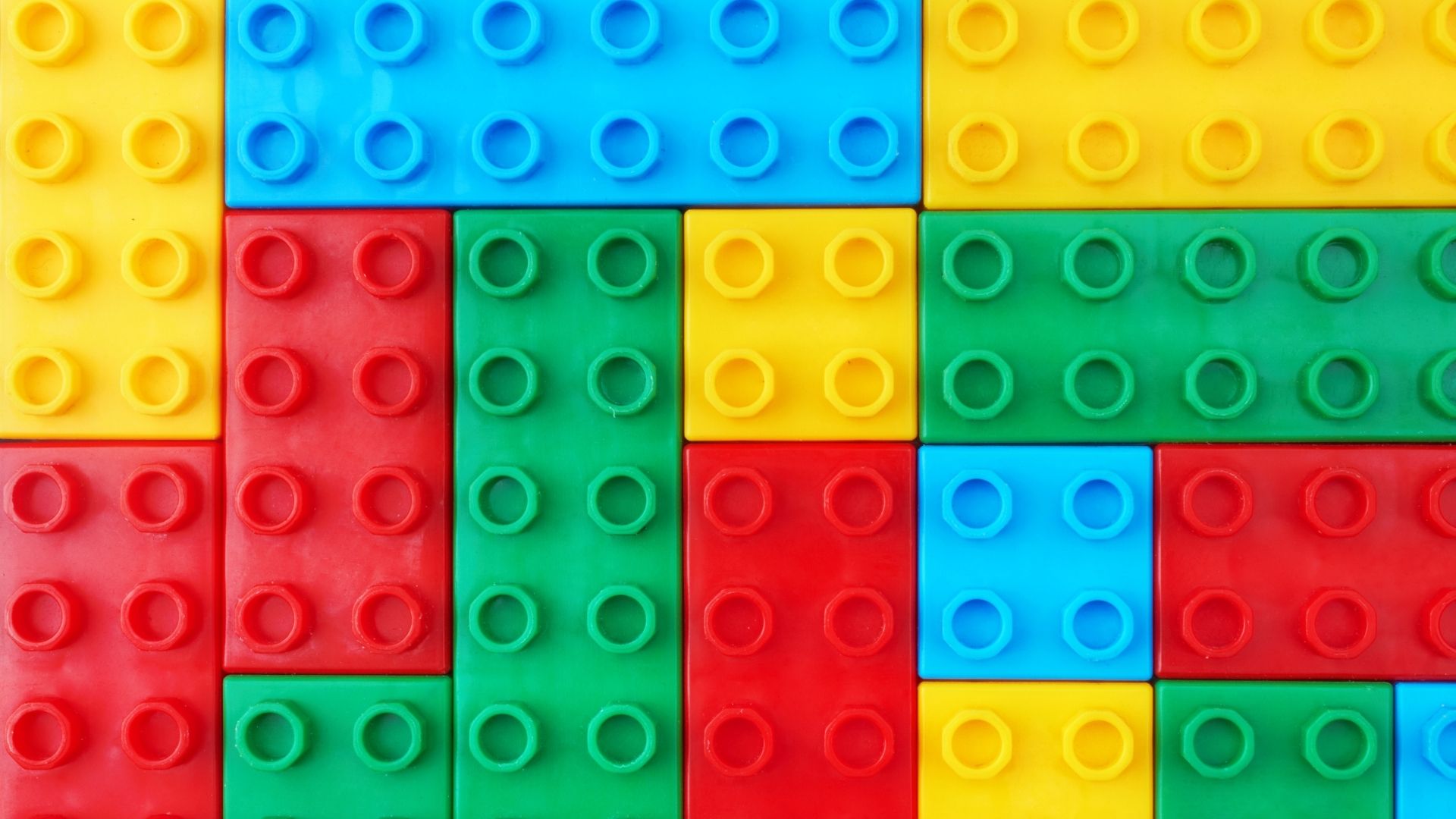 Tetris puzzle with LEGO