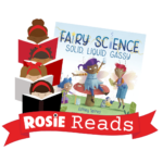 Fairy Science Book Cover with Rosie Reads Banner