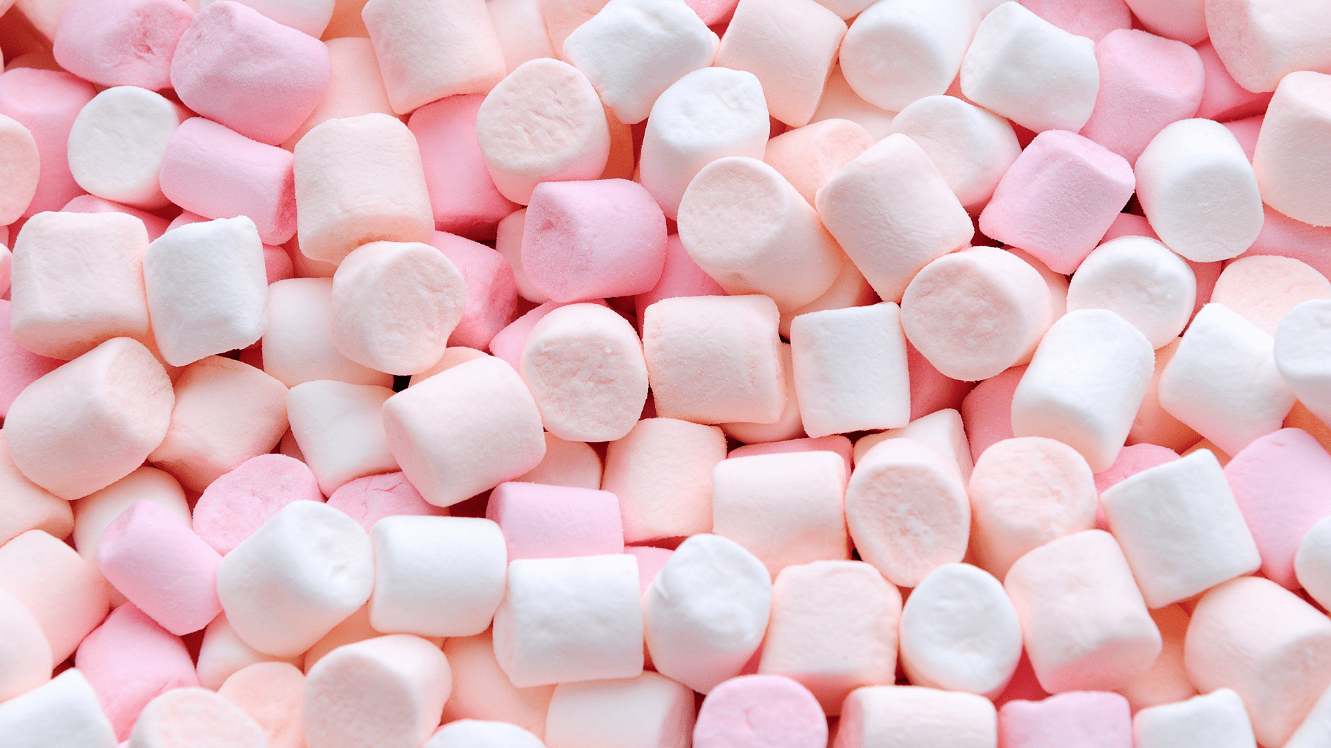 Marshmallow Propellers assorted pink mini marshmallows